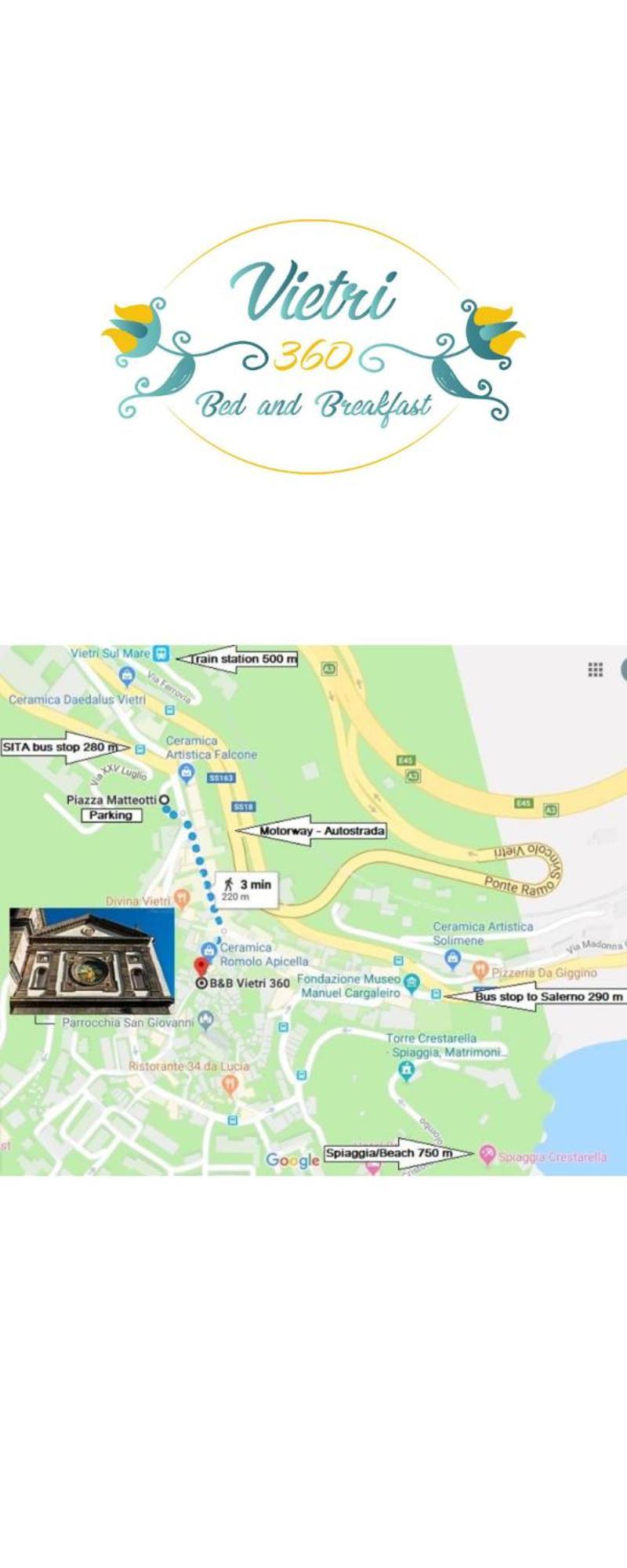 B&B Vietri 360 Ngoại thất bức ảnh